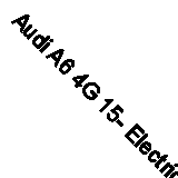 Audi A6 4G 15- Electric accelerator electronic module ORIGINAL TOP